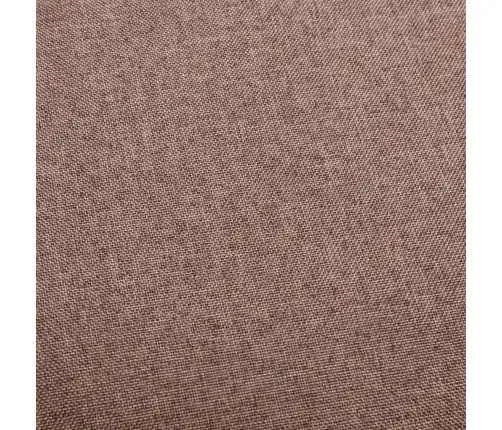 Bāra Krēsls, Pelēkbrūns Audums Vidaxl