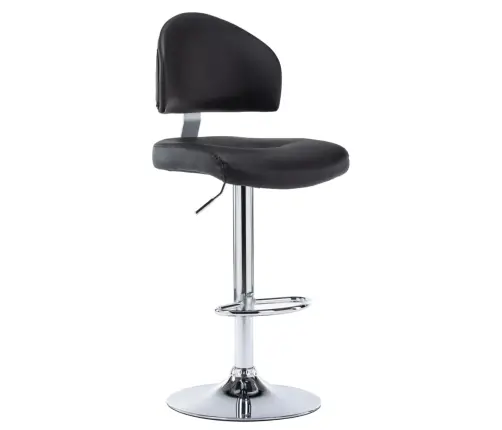 Bāra Krēsls, Melna Mākslīgā Āda Vidaxl