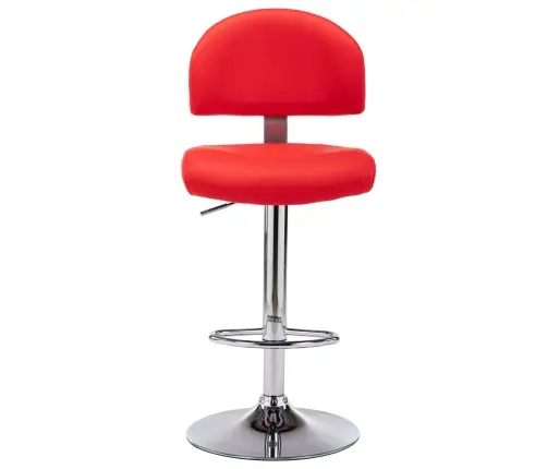 Bāra Krēsls, Sarkana Mākslīgā Āda Vidaxl