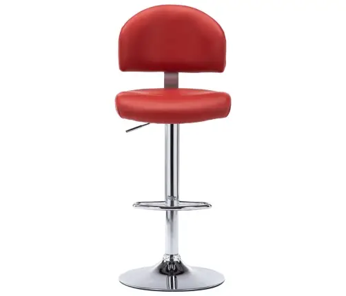 Bāra Krēsls, Vīnsarkana Mākslīgā Āda Vidaxl