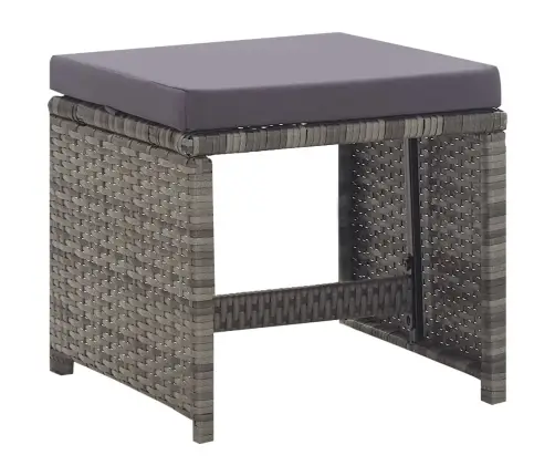 13-Daļīgs Dārza Mēbeļu Komplekts, Pe, Akācijas Masīvkoks Vidaxl