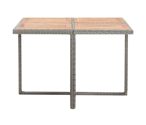 9-Daļīgs Dārza Mēbeļu Komplekts Ar Matračiem, Pe Rotangpalma Vidaxl