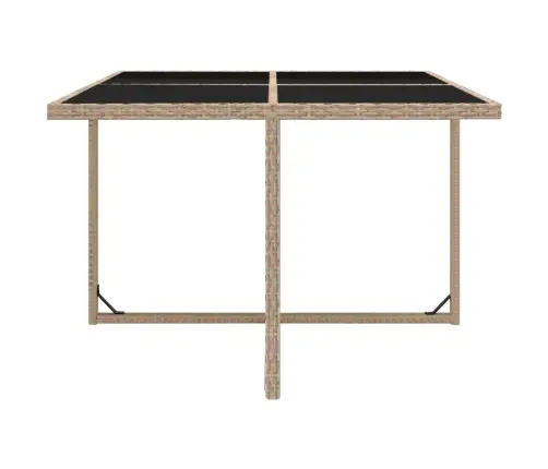 5-Osaline Aiamööblikomplekt Patjadega, Polürotang, Beež