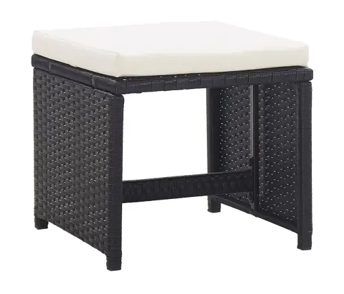 Aiataburetid 2 Tk, Istmepatjadega, Polürotang, Must