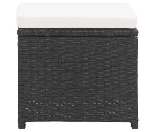 Aiataburetid 2 Tk, Istmepatjadega, Polürotang, Must