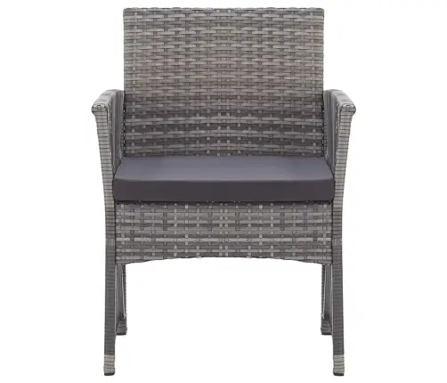 Dārza Atpūtas Krēsli Ar Matračiem, 2 Gab., Pe Rotangpalma Vidaxl