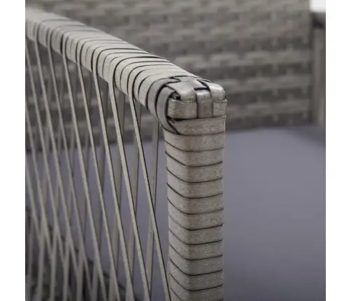 Dārza Atpūtas Krēsli Ar Matračiem, 2 Gab., Pe Rotangpalma Vidaxl