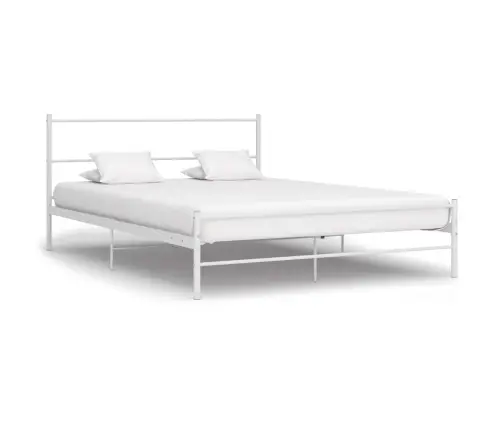 Lovos Rėmas, Baltos Spalvos, 120X200cm Metalas
