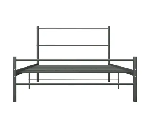 Lovos Rėmas, Pilkos Spalvos, 90X200cm Metalas