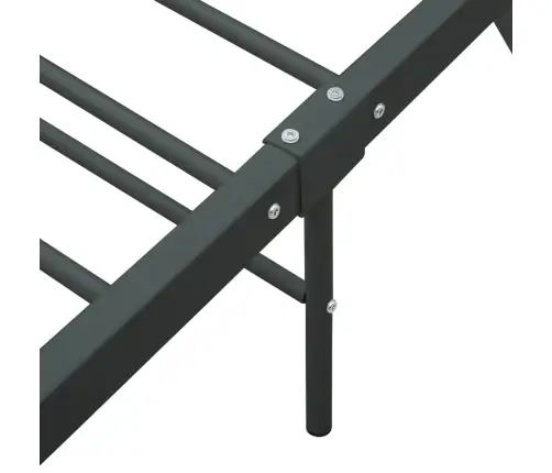 Lovos Rėmas, Pilkos Spalvos, 90X200cm Metalas