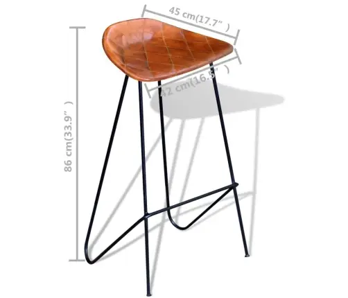 5-Osaline Baarikomplekt, Täispuit Ja Ehtne Nahk