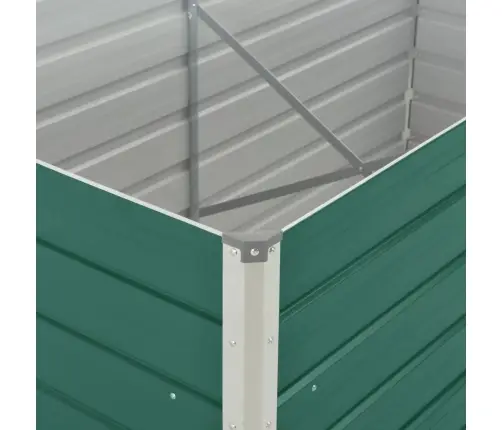 Puķu Kaste, Zaļa, 160X80X77 Cm, Cinkots Tērauds Vidaxl