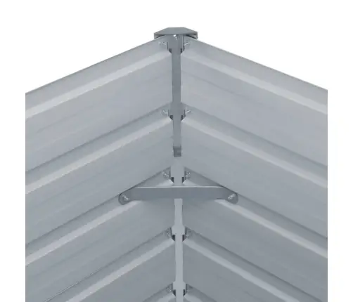 Puķu Kaste, Brūna, 160X80X45 Cm, Cinkots Tērauds Vidaxl