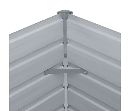 Aukštas Sodo Lovelis, Žalios Spalvos, 160X80X45cm Plienas