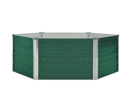 Aukštas Sodo Lovelis, Žalios Spalvos, 129X129X46cm Plienas