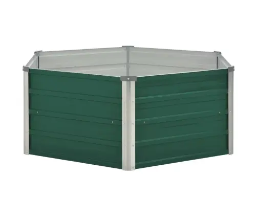 Aukštas Sodo Lovelis, Žalios Spalvos, 129X129X46cm Plienas