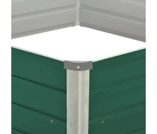 Aukštas Sodo Lovelis, Žalios Spalvos, 129X129X46cm Plienas