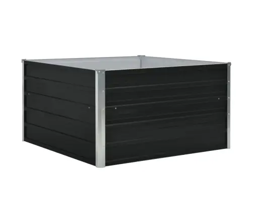 Aukštas Sodo Lovelis, Antracito Spalvos, 100X100X45cm Plienas