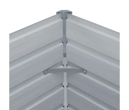 Aukštas Sodo Lovelis, Antracito Spalvos, 100X100X45cm Plienas