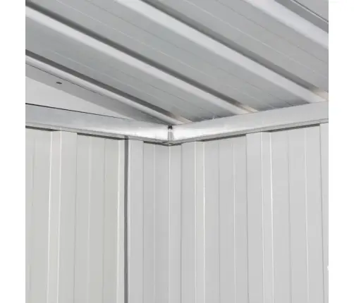 Dārza Šķūnis, Brūns, 257X205X178 Cm, Tērauds Vidaxl