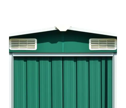 Sodo Pašiūrė, Žalia, 257X990X181cm Galvanizuotas Plienas