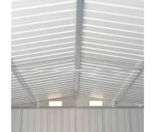 Sodo Pašiūrė, Žalia, 257X990X181cm Galvanizuotas Plienas