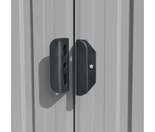 Dārza Šķūnis, 257X990X181 Cm, Cinkots Tērauds, Pelēks Vidaxl