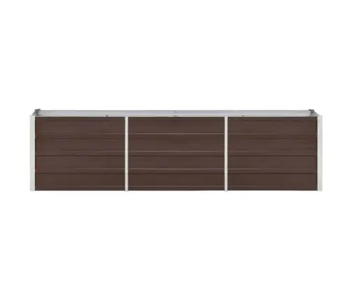 Taimelava, Tsingitud Teras, 240 X 40 X 45 cm Pruun