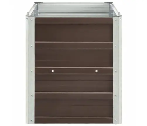 Taimelava, Tsingitud Teras, 240 X 40 X 45 cm Pruun