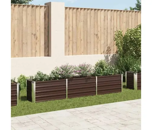 Taimelava, Tsingitud Teras, 240 X 40 X 45 cm Pruun