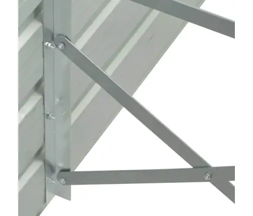 Kõrge Peenrakast 320 X 40 X 77 cm Tsingitud Teras, Antratsiit