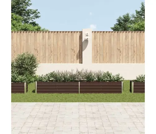 Taimelava, Tsingitud Teras, 320 X 40 X 45 cm Pruun