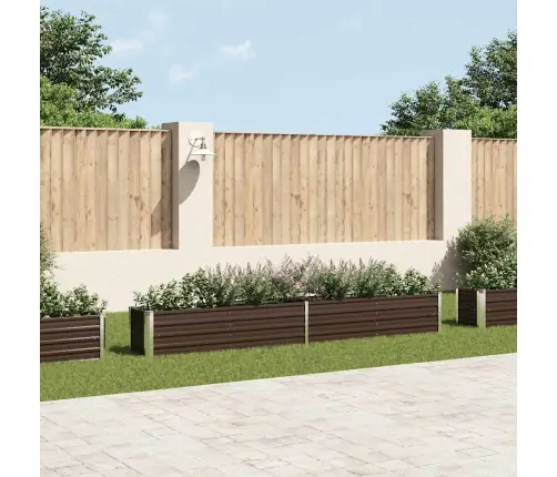 Taimelava, Tsingitud Teras, 320 X 40 X 45 cm Pruun