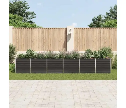 Taimelava, Tsingitud Teras, 480 X 80 X 77 cm Antratsiithall