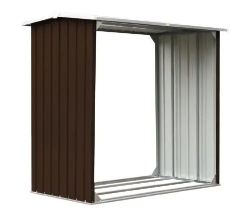 Malkas Nojume, Brūna, 172X91X154 Cm, Cinkots Tērauds Vidaxl