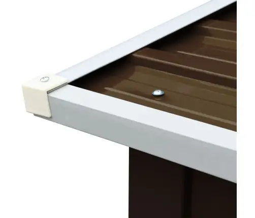 Malkas Nojume, Brūna, 172X91X154 Cm, Cinkots Tērauds Vidaxl