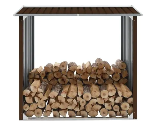 Malkas Nojume, Brūna, 172X91X154 Cm, Cinkots Tērauds Vidaxl