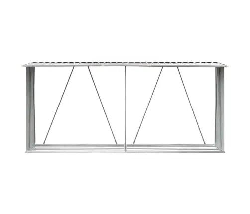 Malkas Nojume, Brūna, Cinkots Tērauds, 330X84X152 Cm Vidaxl