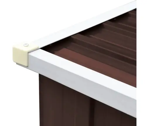 Malkas Nojume, Brūna, Cinkots Tērauds, 330X84X152 Cm Vidaxl