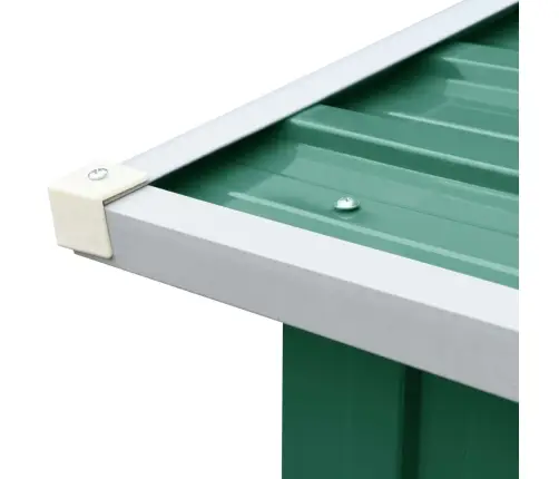 Malkas Nojume, Zaļa, 330X92X153 Cm, Cinkots Tērauds Vidaxl