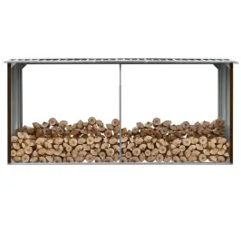 Malkas Nojume, Brūna, 330X92X153 Cm, Cinkots Tērauds Vidaxl