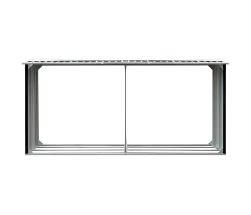 Sodo Malkinė, Antracito, 330X92X153cm Galvanizuotas Plienas