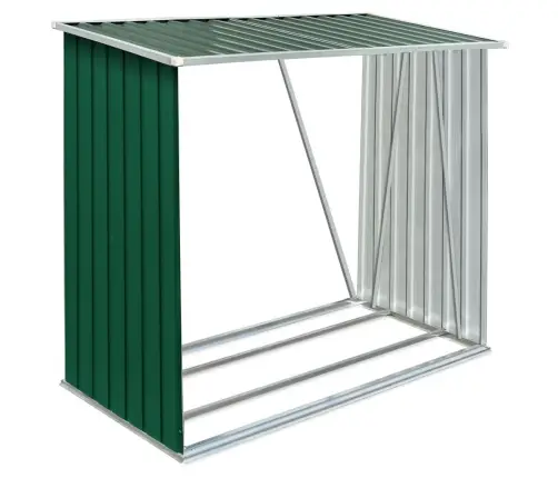 Puukuur Tsingitud Terasest, 163 X 83 X 154 cm Roheline