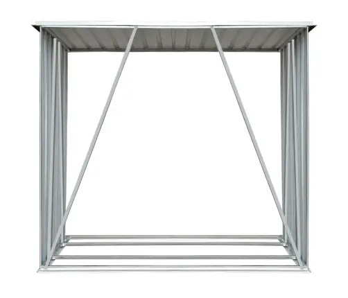 Puukuur Tsingitud Terasest, 163 X 83 X 154 cm Roheline