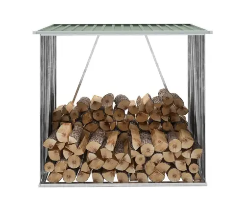 Puukuur Tsingitud Terasest, 163 X 83 X 154 cm Roheline