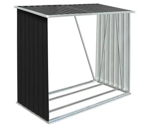 Malkas Nojume, Antracītpelēka, 163X83X154 Cm, Cinkots Tērauds Vidaxl