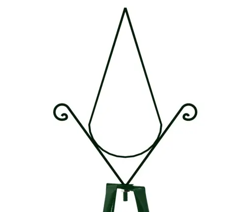 Aia Ronitaimede Tugi, 2 Tk, Tumeroheline, 35X35X195 cm Raud