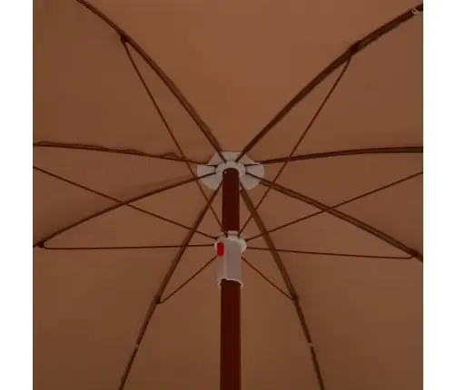 Aia Päikesevari, Teraspostiga, 180 cm Pruunikashall