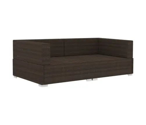 Sektsioonilised Nurgaistmed, 2 Tk, Patjadega, Polürotang, Pruun