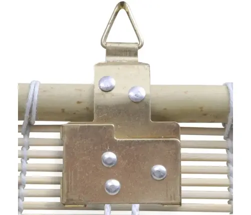 Ruļļu Žalūzijas, 2 Gab., Dabisks Bambuss, 120X160 Cm Vidaxl